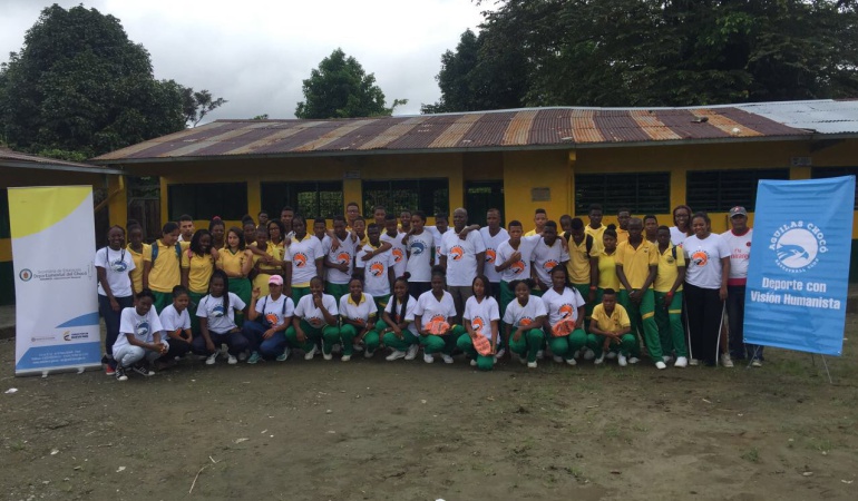 Trabajo de inclusión en el Chocó: Club Las Águilas de baloncesto continúa con trabajo de inclusión en el Chocó