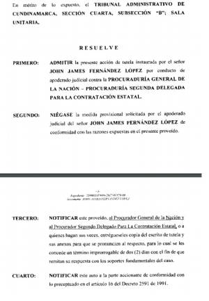 La ex gobernadora de Quindío es investigada por presuntas irregularidades en contratación La ex gobernadora de Quindío es investigada por presuntas irregularidades en contratación