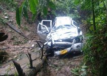 Fueron dadas de alta las modelos que rodaron a un abismo de 50 metros