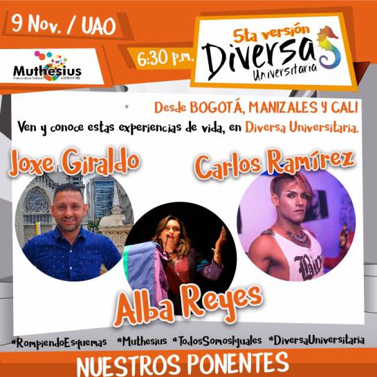Ponentes que estarán presenten en el evento Ponentes que estarán presenten en el evento