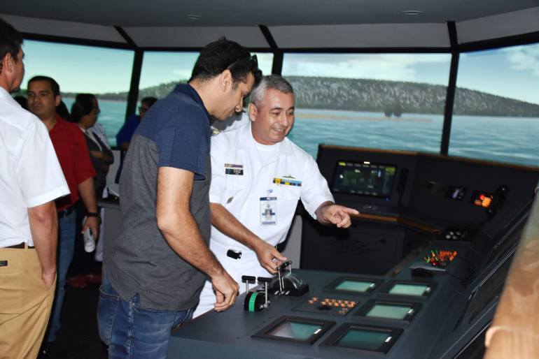 Escuela Naval adelanta modelación de escenarios de navegabilidad en el río Magdalena: Escuela Naval adelanta modelación de escenarios de navegabilidad en el río Magdalena