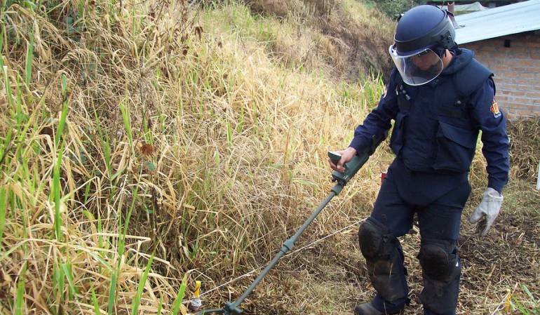 Tolima desminado humanitario Ataco Ibagué: Varios municipios del Tolima beneficiados con trabajo de desminado humanitario