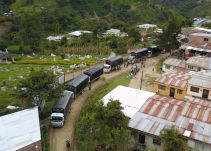 Transportadores protestan en el sur del Tolima