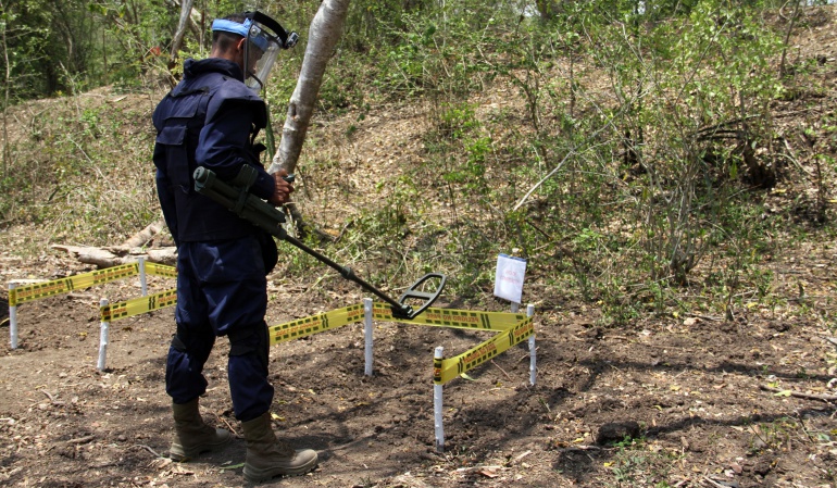 Inicia desminado en municipios de Chocó: Arranca el desminado en Chocó