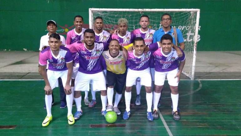 Final fútbol de salón interbarrios en Cartagena: Final fútbol de salón interbarrios en Cartagena