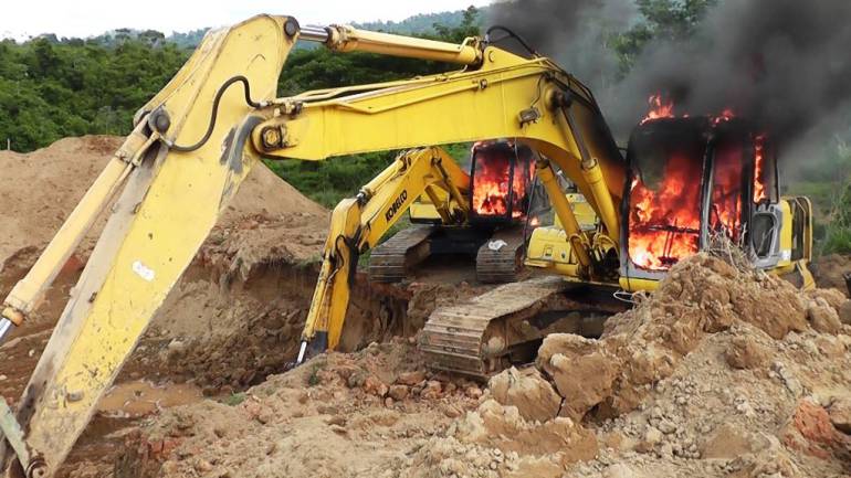 32 personas capturadas en el 2.017 por ejercer la minería ilegal en el sur de Bolívar: 32 personas capturadas en el 2.017 por ejercer la minería ilegal en el sur de Bolívar