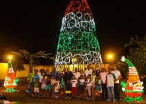 San Andrés ya encendió sus luces de Navidad