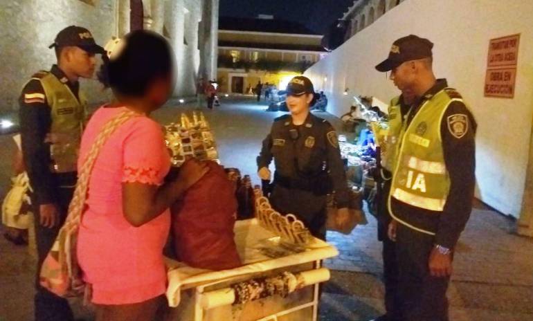 Policía de Cartagena realiza planes de registro en el Centro Histórico y zona turística: Policía de Cartagena realiza planes de registro en el Centro Histórico y zona turística