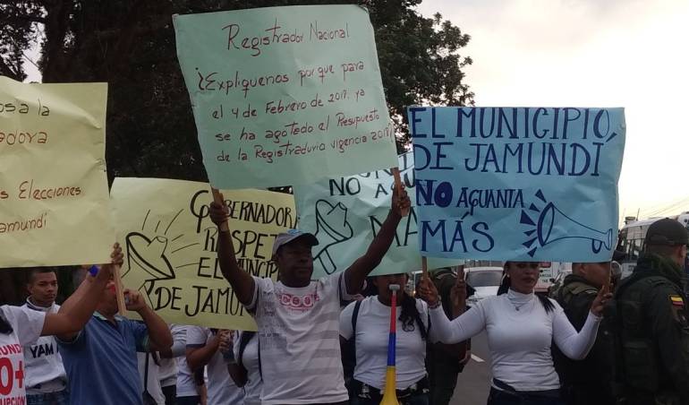 Elecciones: En Jamundí reclaman elecciones de alcalde en Febrero y no en abril
