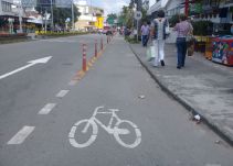 Comerciantes del norte de Armenia no están de acuerdo con la implementación de bici carril