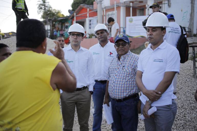 Continúan jornadas de inspección en obras contratadas por la Alcaldía de Cartagena: Continúan jornadas de inspección en obras contratadas por la Alcaldía de Cartagena