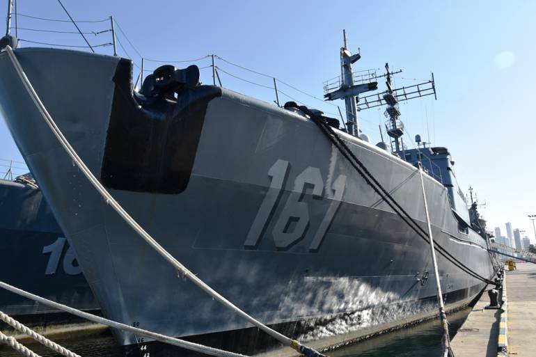Armada Nacional despide al buque ARC “Cartagena de Indias”: Armada Nacional despide al buque ARC “Cartagena de Indias”