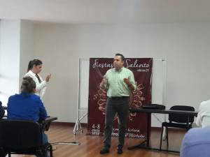 El Alcalde de Salento Juan Miguel Galvis presentó a los medios de comunicación la programación El Alcalde de Salento Juan Miguel Galvis presentó a los medios de comunicación la programación