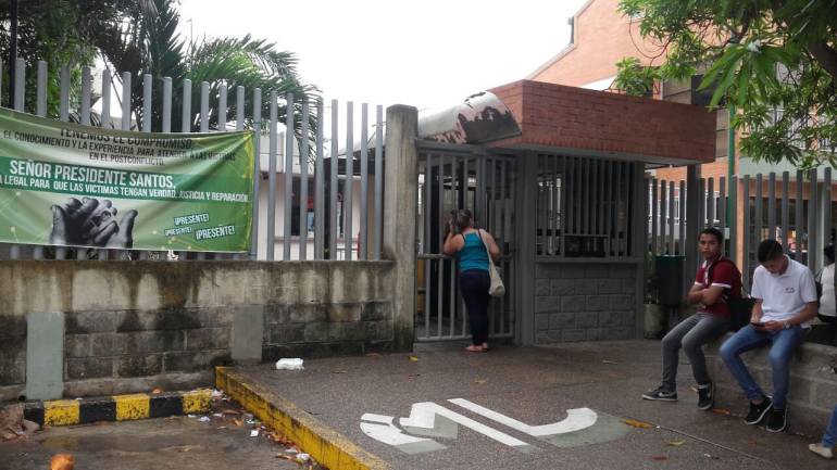 Sede de Medicina Legal en Barranquilla.