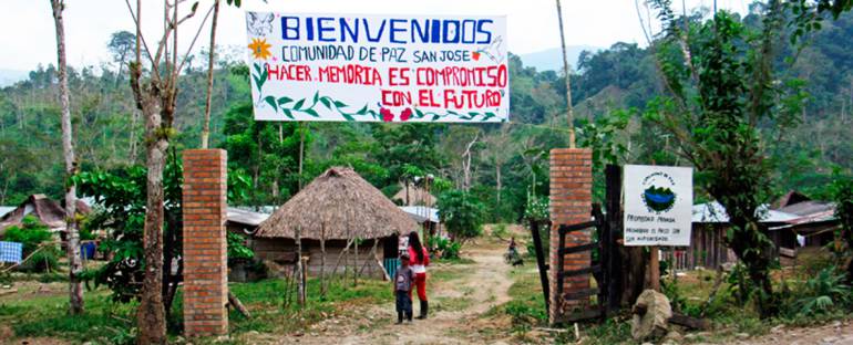 Comunidad de Paz denunció incursión paramilitar e intento de homicidio de su líder