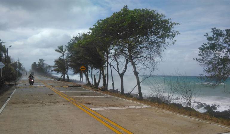 Frente frío en el Caribe ahora es 'estacionario': CIOH de la Armada Nacional