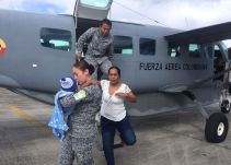 Fuerza aérea salvó la vida de un bebé en Montería