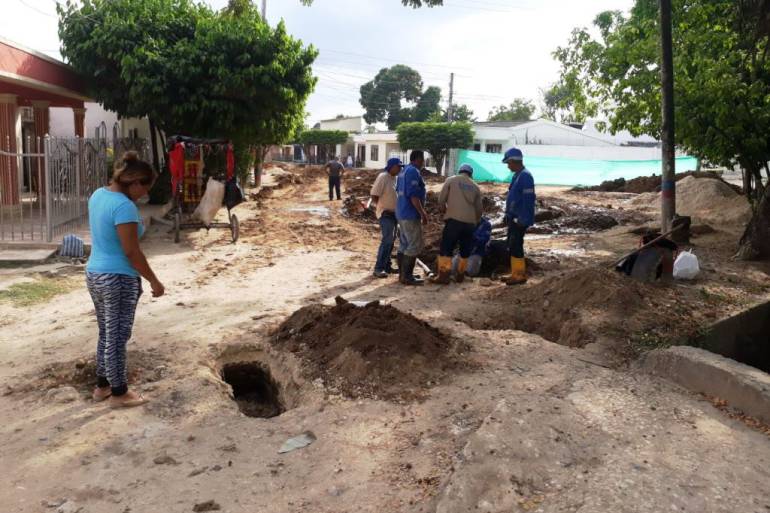 Avanzan trabajos de nueva malla vial en Arjona Bolívar: Avanzan trabajos de nueva malla vial en Arjona Bolívar