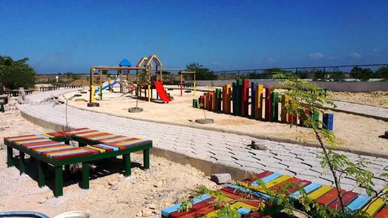 Abren Eco - Parque Luz y Felicidad en el barrio El Pozón de Cartagena: Abren Eco - Parque Luz y Felicidad en el barrio El Pozón de Cartagena