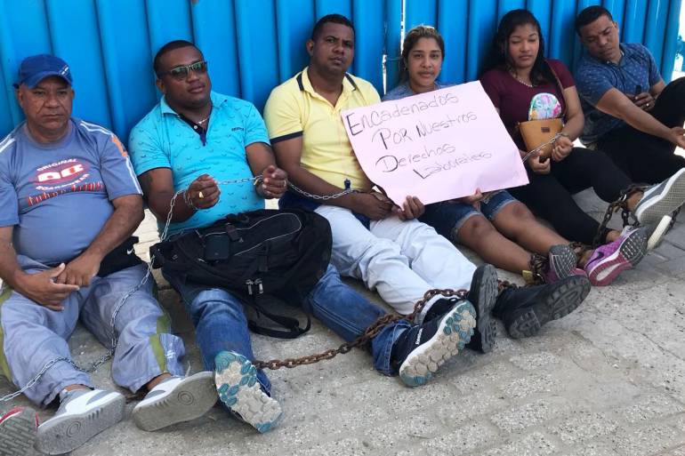 Colegios oficiales de Cartagena completaron dos días sin clases: Colegios oficiales de Cartagena completaron dos días sin clases