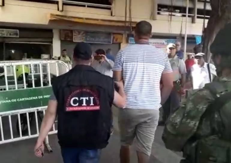 Capturan a un quinto integrante de la familia Quiroz en Cartagena: Capturan a un quinto integrante de la familia Quiroz en Cartagena