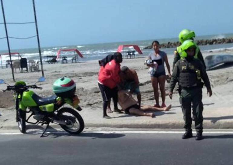 Muere adulto mayor tras desmayarse en playas de Cartagena: Muere adulto mayor tras desmayarse en playas de Cartagena