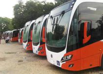 Alcalde de Cartagena presenta nueva flota de Transcaribe