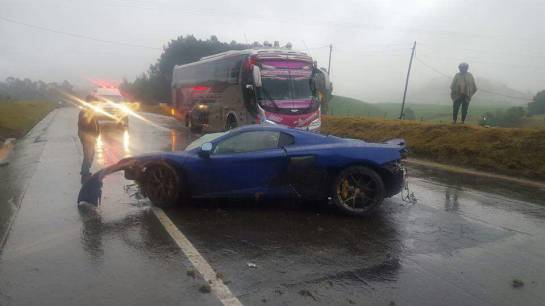 ¿Qué pasó en el accidente de autos de alta gama en la vía Bogotá-Tunja?: Investigan choque de autos lujosos que dejó 4 heridos en vía Bogotá-Tunja ¿Qué pasó en el accidente de autos de alta gama en la vía Bogotá-Tunja?: Investigan choque de autos lujosos que dejó 4 heridos en vía Bogotá-Tunja