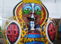 Conozca las coloridas carrozas del Carnaval de Barranquilla