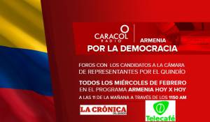 Caracol Radio, El Diario La Crónica del Quindío y el Canal Regional Telecafé Caracol Radio, El Diario La Crónica del Quindío y el Canal Regional Telecafé