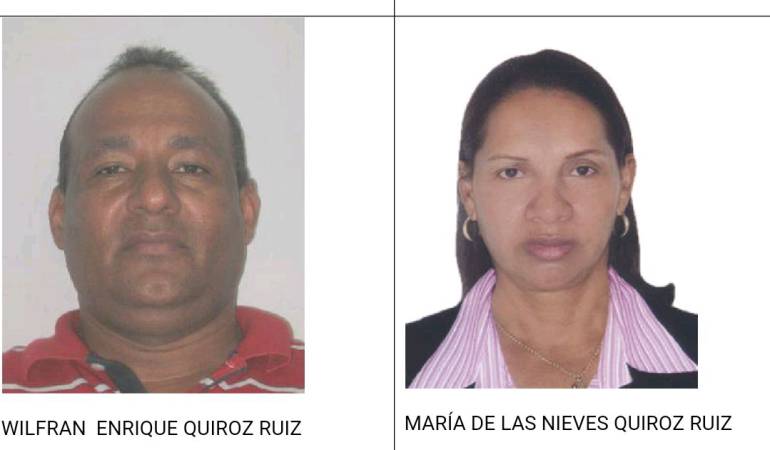 Ofrecen $20 millones de recompensa por ubicar a Wilfran y María Quiroz