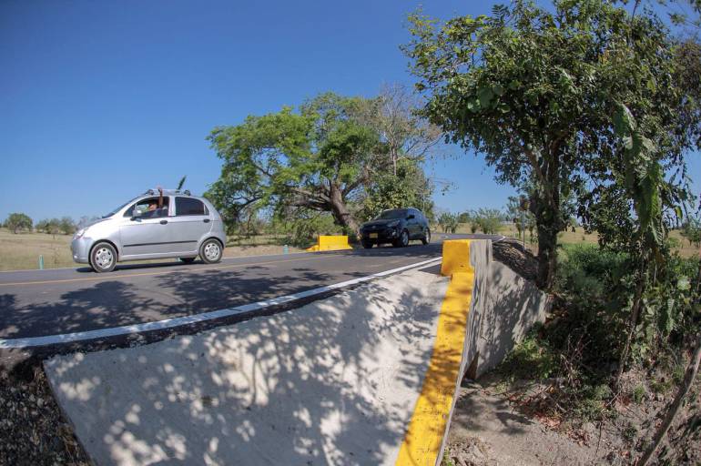 Gobernación de Bolívar inaugura vía Cascajal - Magangué