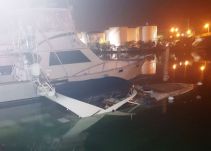 Autoridades marítimas de Cartagena investigan hundimiento de yate