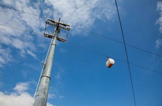 Inician primeras pruebas de las cabinas del Transmicable en Ciudad Bolívar Inician primeras pruebas de las cabinas del Transmicable en Ciudad Bolívar