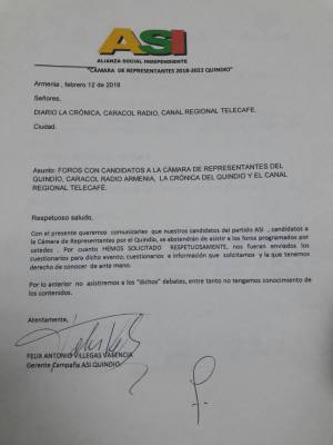 ELECCIONES: Foros:2 Caracol Radio por la democracia,candidatos Cámara de Representantes ELECCIONES: Foros:2 Caracol Radio por la democracia,candidatos Cámara de Representantes