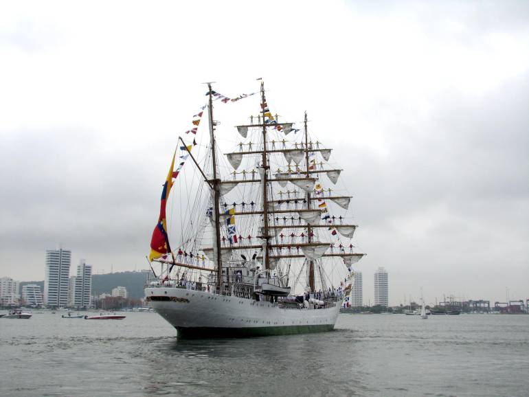 El ARC Gloria, cincuenta años representando a Colombia en el mar: El ARC Gloria, cincuenta años representando a Colombia en el mar