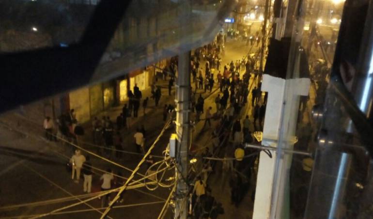Ya van 50 capturados en el sur de Bogotá por saqueos y desmanes Ya van 50 capturados en el sur de Bogotá por saqueos y desmanes