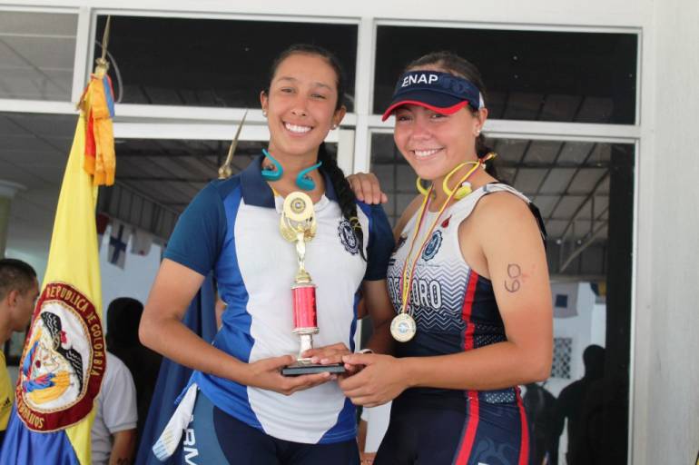 Escuela Naval de Cartagena lideró triatlón de la flotilla de submarinos: Escuela Naval de Cartagena lideró triatlón de la flotilla de submarinos