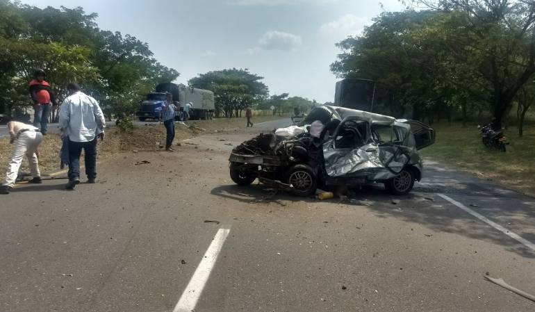 Accidente Vía Ibague-Flandes