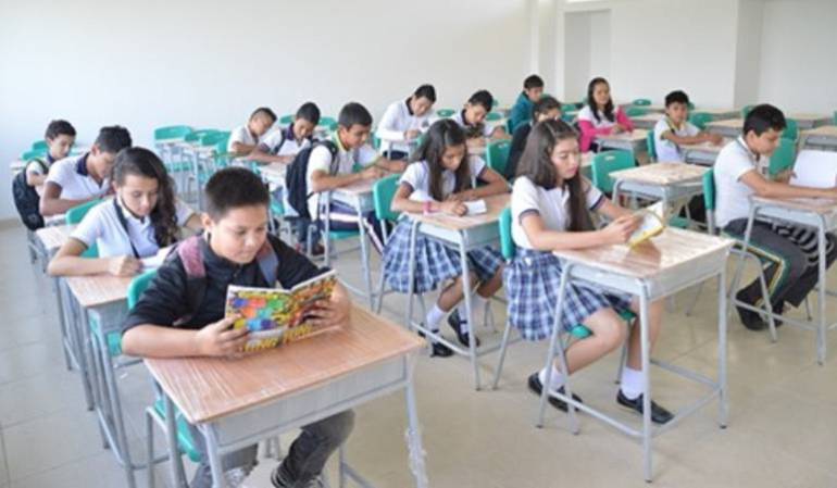 Matrículas: En Colombia a la fecha faltan 45.000 estudiantes por ser matriculados