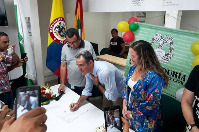 Andrés Betancourt se inscribió a las atípicas de Cartagena por ASI: Andrés Betancourt se inscribió a las atípicas de Cartagena por ASI