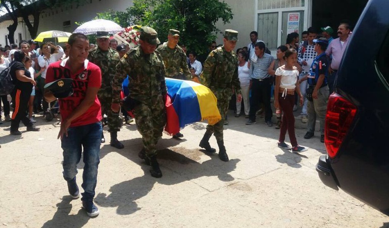 Exequias militares Norte de Santander: Se cumplieron exequias de militar asesinado en Norte de Santander