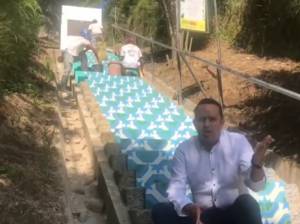 En el Alto de la Cruz en Salento invierten 417 millones de pesos En el Alto de la Cruz en Salento invierten 417 millones de pesos
