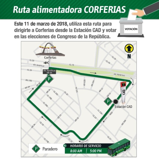 Elecciones presidenciales: Transmilenio presenta una ruta especial para ir a votar Elecciones presidenciales: Transmilenio presenta una ruta especial para ir a votar