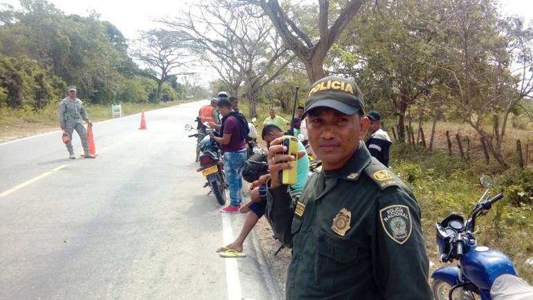 Realizan actividades de control antes de Semana Santa en norte de Bolívar: Realizan actividades de control antes de Semana Santa en norte de Bolívar