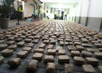 Incautan media tonelada de marihuana en el Tolima