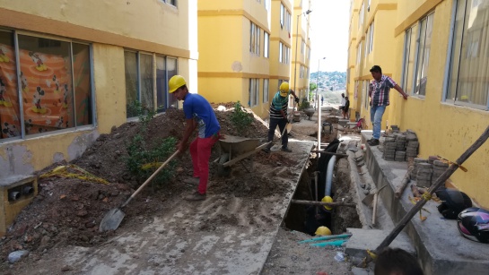 Trabajos de arreglo en las torres de Cormoranes de Cúcuta Trabajos de arreglo en las torres de Cormoranes de Cúcuta