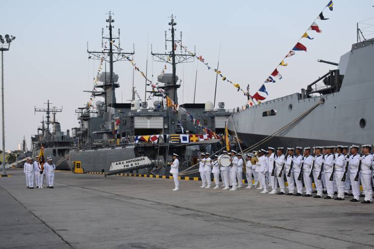 Armada celebra 13 años de la Flotilla de Superficie del Caribe: Armada celebra 13 años de la Flotilla de Superficie del Caribe