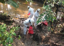 ANLA vigila acciones de Ocensa tras derrame de crudo en Puerto Boyacá