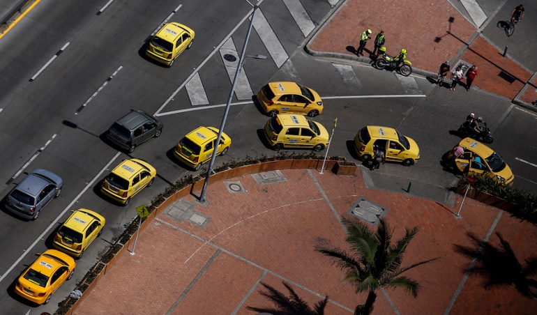 Taxis en Bogotá